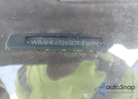 1995 BMW 540 I Automatic из США, поврежденный, VIN WBAHE6326SGF31699